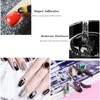 LiBiuty 2Pcs 8ml Nail Art Rhinestone Glue Gel Rhinestone Adhesive