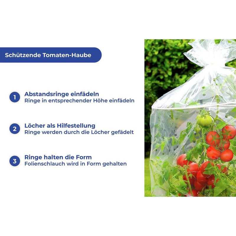 TempsL – Covers for Tomatoes 130 cm (2 Pieces)