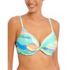Freya Summer Reef Underwired Bikini Top Aqua Blue 34F