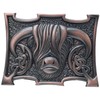 Scottish Heilan Coo Kilt Belt Buckle – Highland Cow Pewter