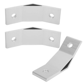 Corner Brace Bracket, 10 Pieces 135 Degree Angle Aluminium Alloy Corner Braces Bracket Connector Bracket Profile Corner Connector, Hardware Struts (4040-135 Degree)