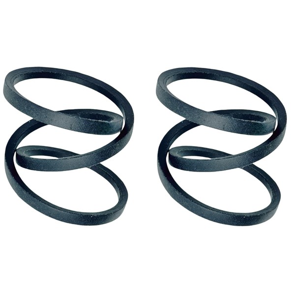 2-Pack 1/2"x 56" Lawn Mower Drive Deck Belt - Compatible