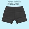 Women Silicone Swim Short Waterproof Leakproof 4 Corner Swimming Shorts