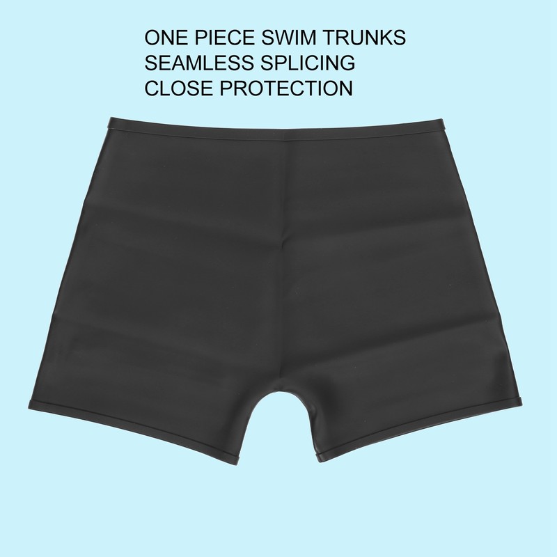 Women Silicone Swim Short Waterproof Leakproof 4 Corner Swimming Shorts