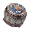 Vintage Music Box with 12 Constellations Rotating Goddess Twinkling LED