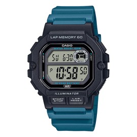 Casio Digital Gray Dial Unisex's Watch-WS-1400H-3AVDF, Grey, strap