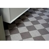 auxua Caramel‌ Vinyl Checked Flooring Roll – Small Size (15.7”