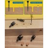 16PCS Countersink Drill Bit Set, Adjustable Depth Tapered Drill Bits