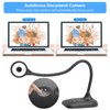 kitchbai Document Camera for Teachers, Webcam and Overhead Camera for
