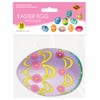 Beistle 44307 10-Pack Miniature Easter Egg Cutouts for Parties, 4-1/2-Inch