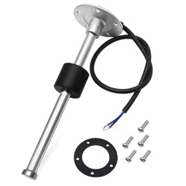 ARTILAURA 240-33 ohm Fuel Sending Unit 10"(250mm) Stainless Steel Water Fuel Gas Tank Level Sender for Boat Marine AUTO Car Truck Vehicle