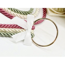 Cord Of Three Strands Unity Rope With Bow Wedding Braids pick your wedding colors