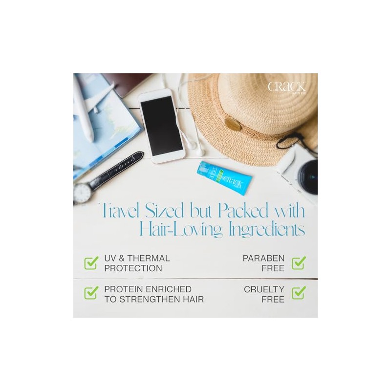 Bundle - 2 Items : Crack Original Styling Treatment, 2.5