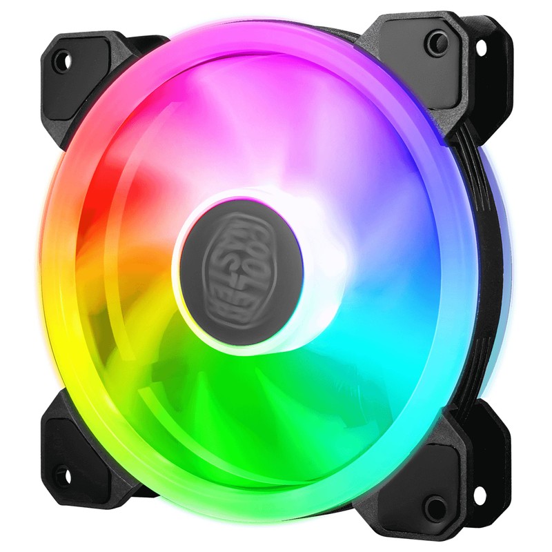 Cooler Master MF120 S3, iluminación ARGB de triple bucle, diseño