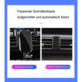 LSXEL handyhalter für Peugeot 3008 5008 gt zubehör 2016 2017 2018 2019 2020 2021 2022 2023 2024