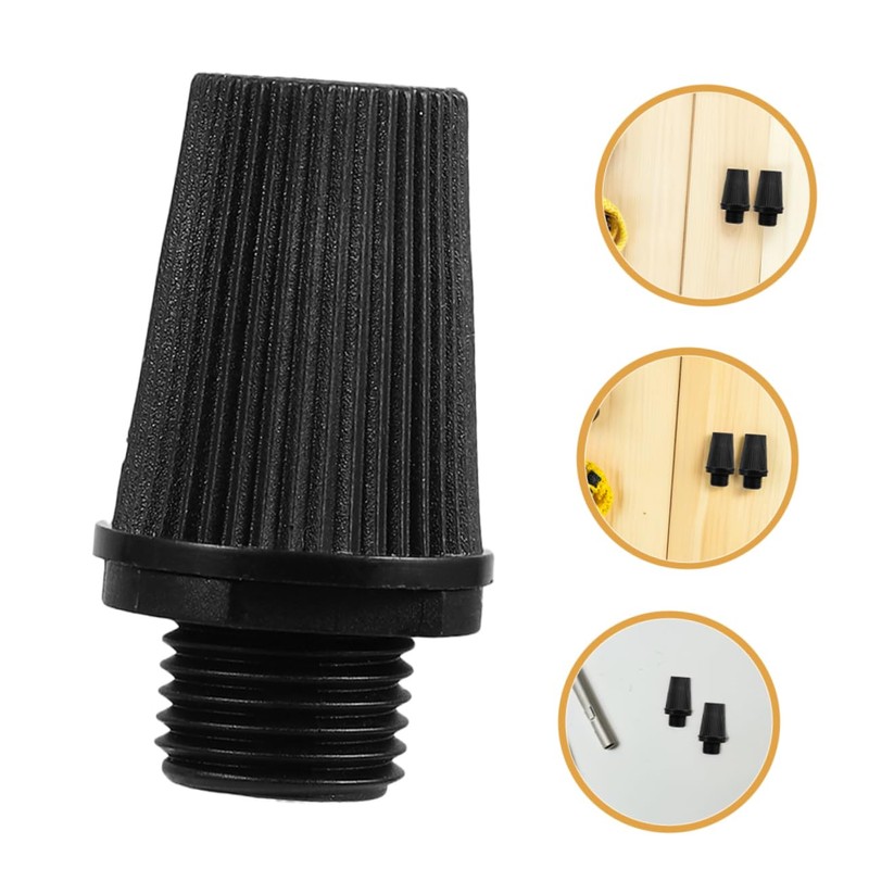 Zerodeko 60pcs Plastic Cable Fasteners Strain Relief Clips for Electrical