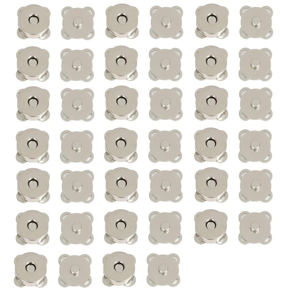 DERAYEE Magnetic Button Sew-on Fasteners, Easy to Sew on Crafting