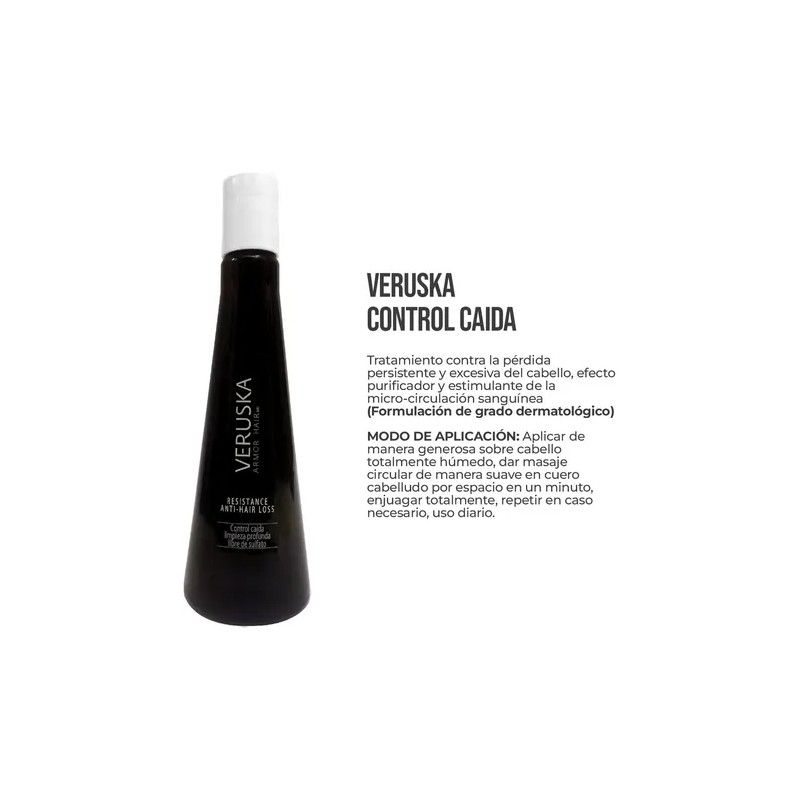 Resistencia Anti Caída Del Cabello Veruska 400ml