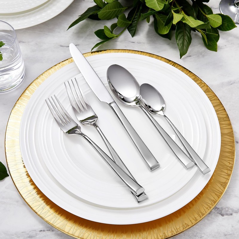 KEAWELL Premium Imperial 20-Piece Silverware Set, Service for 4 –