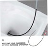 jojofuny Drain Hair Remover Tool Flexible Spring Snake Drain Unclogger