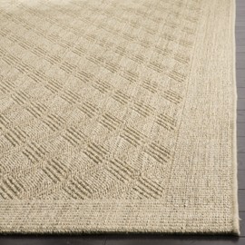 Safavieh Palm Beach Collection PAB351A Sisal & Jute Area Rug, 4' x 6', Sand