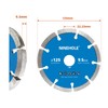 Ninehole Diamond Milling Disc for Concrete Mortar Masonry and Plaster,