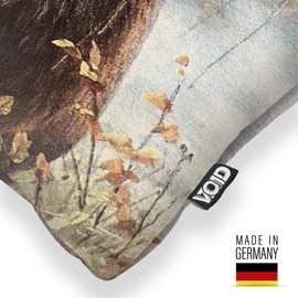 VOID Tubular Deer Antlers Hunting Cushion Cover Polyester Christmas Decoration Winter Outdoor Decoration Cushion Size: 50 x 50 cm