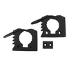2PCS Shovel Holder - Quick Release Rubber Clamp Mounting Bracket