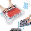 WEILAT Bolsas Vacio Ropa Enrollada a Mano, 10 Piezas Bolsas