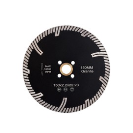 Casaverde 150mm Diamond Turbo Saw Blade,Diamond Blade for Granite and Marble
