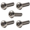 3/8-16 x 1-1/2" Button Head Torx Security Machine Screw Bolt