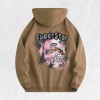 SuperStar Graphic Hoodie 100% Cotton US Warehouse 6 ColorsColor: Army