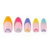 Paintlab Uñas Press On Paintlab 24 Uñas Diseño Colores Con
