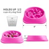 NOYAL Slow Feeder Dog Bowls Puzzle Anti-Gulping Interactive Bloat Durable