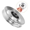 Kisangel Fitness Pulley Wheel Bearing Workout Pulley System for Home