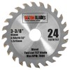 Saxton 85mm TCT Tile HSS Circular Saw Blades Worx Worxsaw