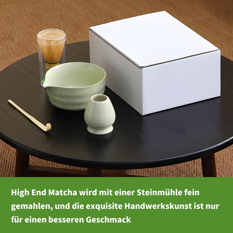 Xkzhrr Matcha Set 5-Piece Set, Matcha Stirrer, Matcha Stirrer, Matcha