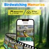 Smart Bird Feeder with Camera Solar Powered, 2.5K HD AI