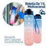 Bluelander Kit De 2 Botellas De Agua Motivacionales Deportivas 1