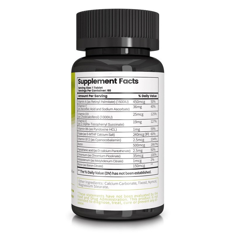 Losoki Adult Multi Vitamins - Comprehensive Daily Multivitamin Supplement for