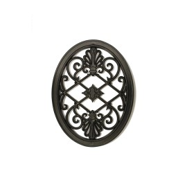 Nuvo Iron Decorative Insert for Fencing, Gates, Home, Garden - Oval, 13" X 17...