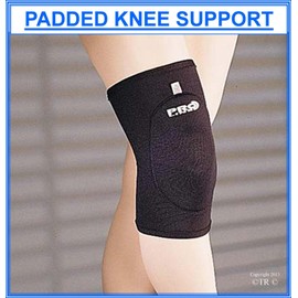 Proline Padded Knee Support - Black - X.Large