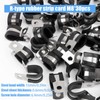 SHUOHONG Pipe Clamps with Rubber Insert, Pipe Clamps for Screws,