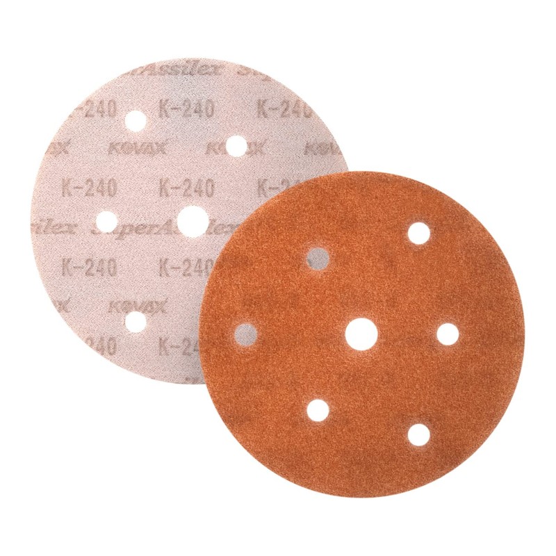 Super Assilex 5 inch Sanding Discs ASSORTED Production JOB-PAK, K-240
