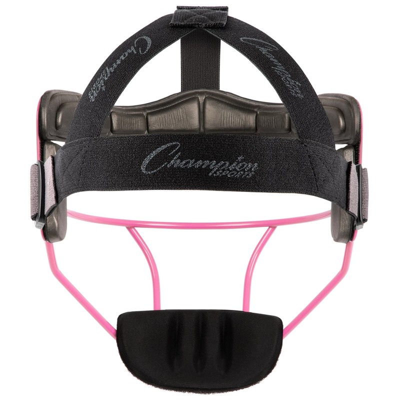 Champion Sports Fielder's Face Mask Softball Fielder's Face Mask, Pink,