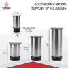 6 inch / 15cm Metal Furniture Legs, Tchosuz Pack of