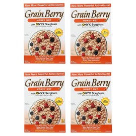 Generic Grain.Berry Cereal - Honey Nut Oats with ONYX Sorghum - 12 Oz Box - Pack of 4