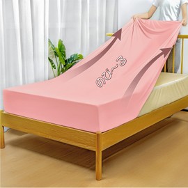 UPFINE All-Season Nobi Fitted Sheet, Semi-double, Double Queen, Absorbent, Quick Drying, Mattress Cover, Bed Sheet, Fitted Sheet, Perfect Fit, Bed Sheet, 3D Stretch, Antibacterial, Deodorizing, Easy