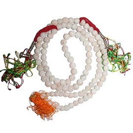 Agan Traders Women's 2024 Unisex Spiritual Bead Prayer Meditation Mala (PR, Cl, Mala)
