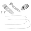 iplusmile Dishwasher Bracket Kit Undermount Sink Brackets Dishwasher Mounting Plate